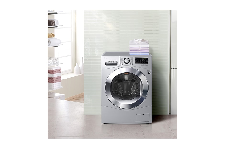LG Πλυντήριο Ρούχων 8 kg Turbo Wash, FH4A8TDN4, thumbnail 11