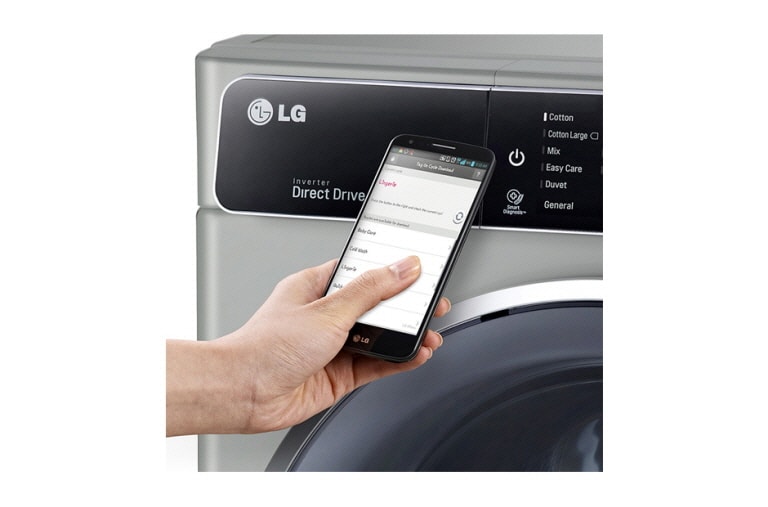 LG Πλυντήριο Ρούχων Ατμού 10 kg Turbo Wash, FH4U1JBS6, thumbnail 4