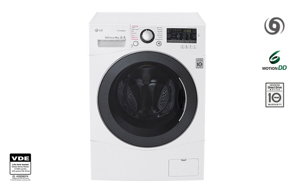 LG Πλυντήριο Ρούχων Ατμού 10 kg Turbo Wash, FH4A8JDS2