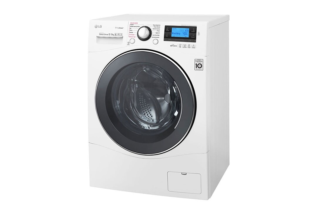 LG Πλυντήριο-Στεγνωτήριο Eco Hybrid 12/8 kg Ατμού, FH695BDH2N, thumbnail 11