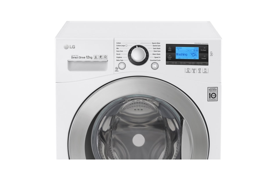 LG Πλυντήριο Ρούχων 12kg, TurboWash™, FH495BDN2, thumbnail 3