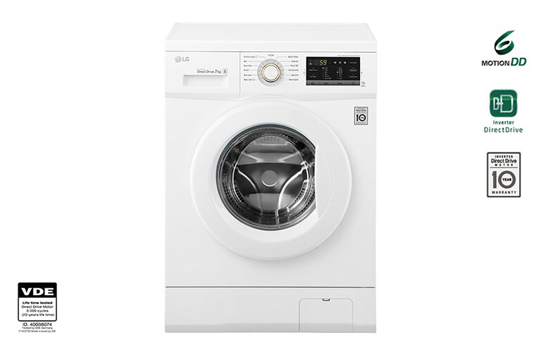 LG Πλυντήριο Ρούχων 7 kg, FH4G7QDN0, thumbnail 1