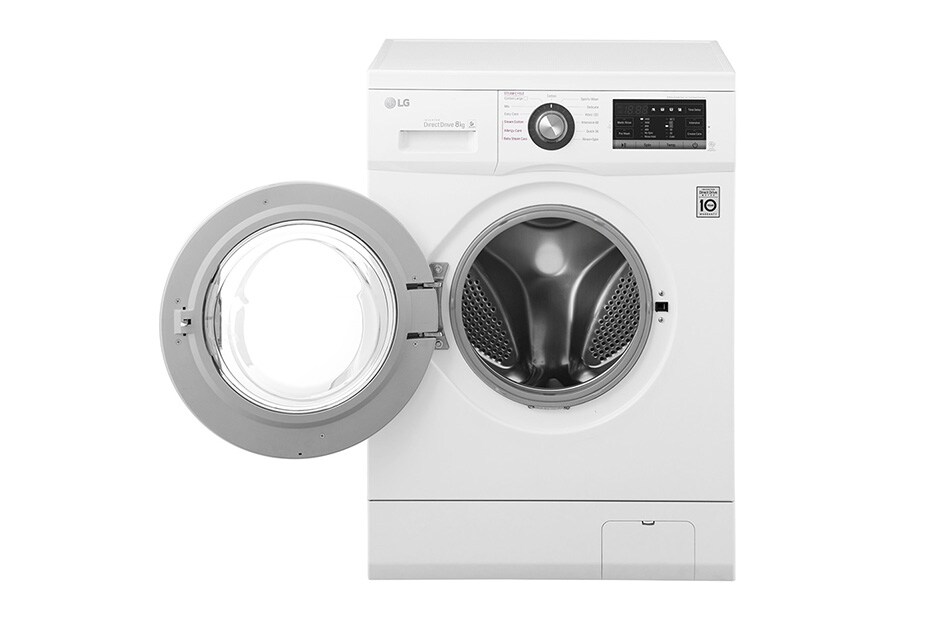 LG Πλυντήριο Ρούχων 8 kg Ατμού, FH4G6TDY2, thumbnail 2