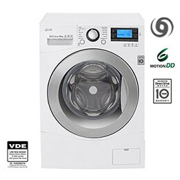 LG FH4U2VFN3 9KG Πλυντήριο ρούχων TurboWash™, 1400 στροφές, Inverter Direct Drive, Ενεργειακή Κλάση A+++ -30%2