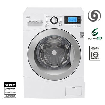 LG FH4U2VFN3 9KG Πλυντήριο ρούχων TurboWash™, 1400 στροφές, Inverter Direct Drive, Ενεργειακή Κλάση A+++ -30%1
