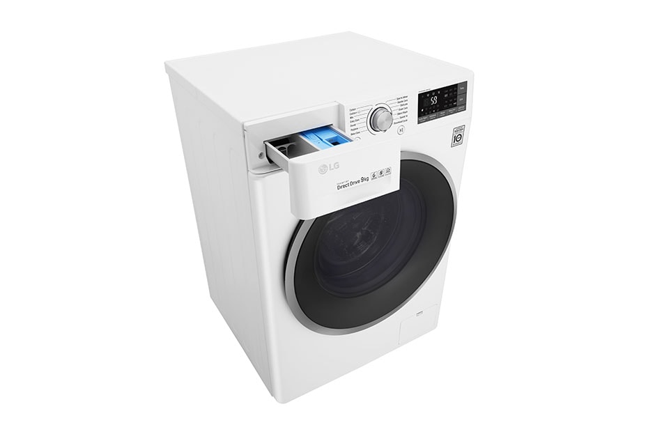 LG Πλυντήριο Ρούχων 9 kg Turbo Wash, F4J7VN1W, thumbnail 10