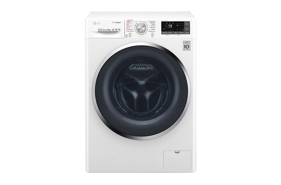 LG Πλυντήριο Ρούχων 8kg, Ατμού, TurboWash™, F4J8TS2W