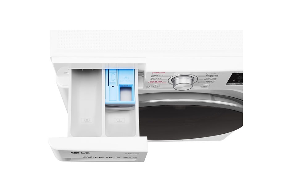 LG Πλυντήριο Ρούχων LG 8kg Ατμού, TurboWash™, F4J7TY1W, thumbnail 7