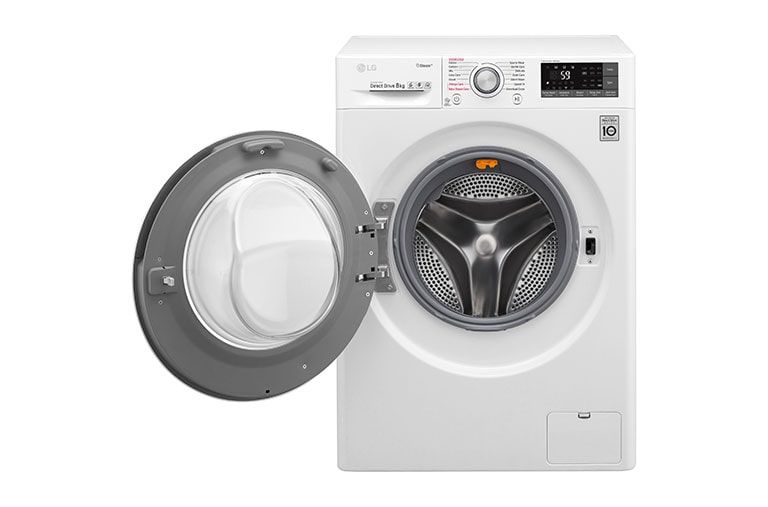 LG Πλυντήριο Ρούχων LG 8kg Ατμού, TurboWash™, F4J7TY1W, thumbnail 2