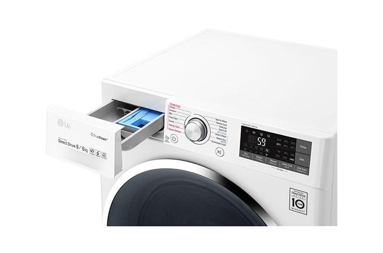 LG Πλυντήριο-Στεγνωτήριο LG 9/6 kg Ατμού, F4J8FH2W, thumbnail 4