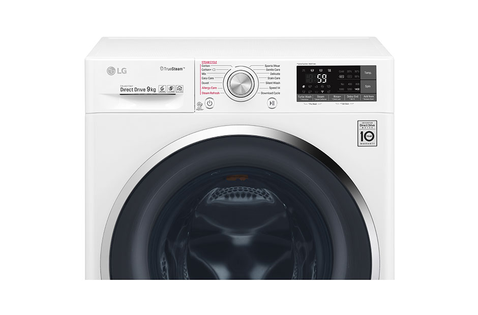 LG Πλυντήριο Ρούχων 9kg, Ατμού, TurboWash™ 	, F4J8VS2W, thumbnail 5