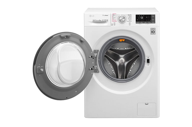 LG Πλυντήριο Ρούχων 9kg, Ατμού, TurboWash™ 	, F4J8VS2W, thumbnail 2