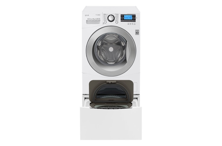 LG Πλυντήριο Ρούχων TWINWash™ 12 + 2 kg TurboWash, FH495BDN2 + F8K5XN3, thumbnail 4