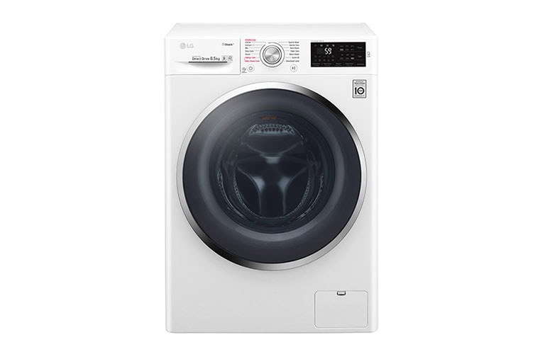 LG Πλυντήριο Ρούχων LG 8,5kg,  Ατμού F4J6EY2W, F4J6EY2W, thumbnail 1