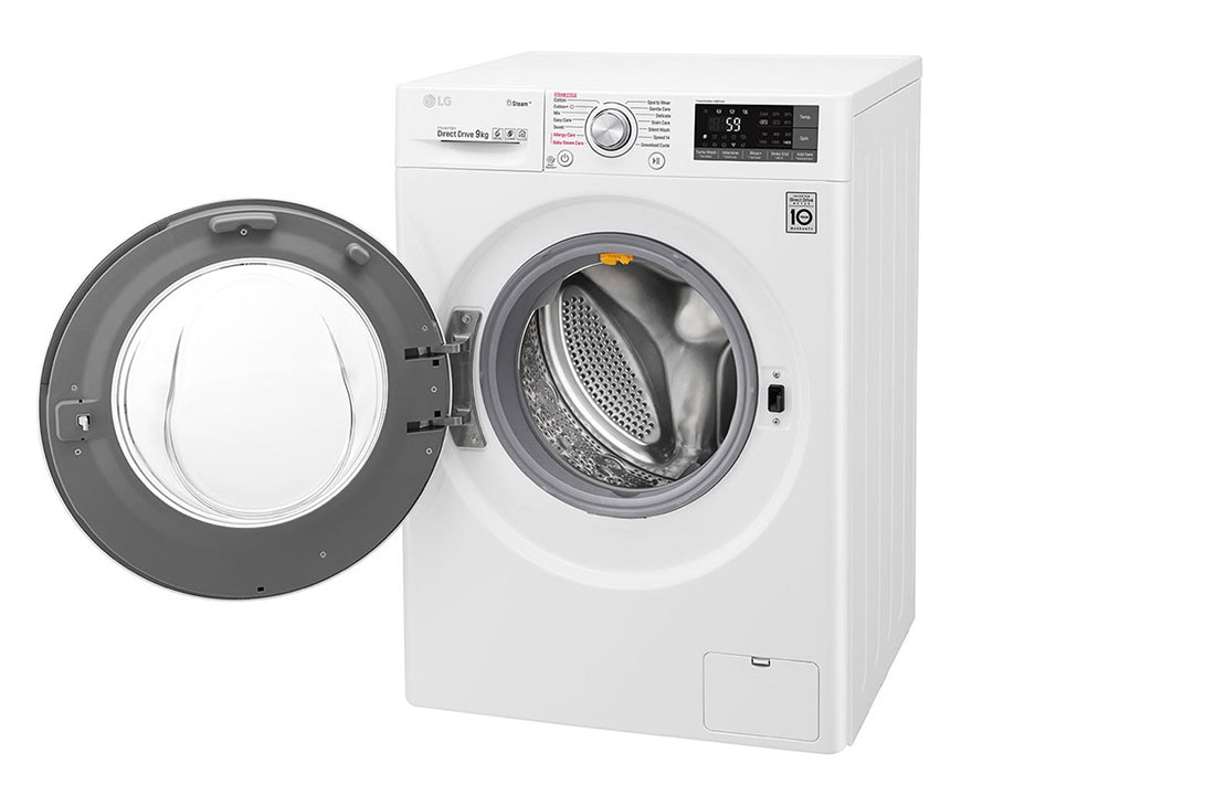 LG Πλυντήριο Ρούχων 9kg,  Ατμού, TurboWash™, F4J7VY2WD, thumbnail 12