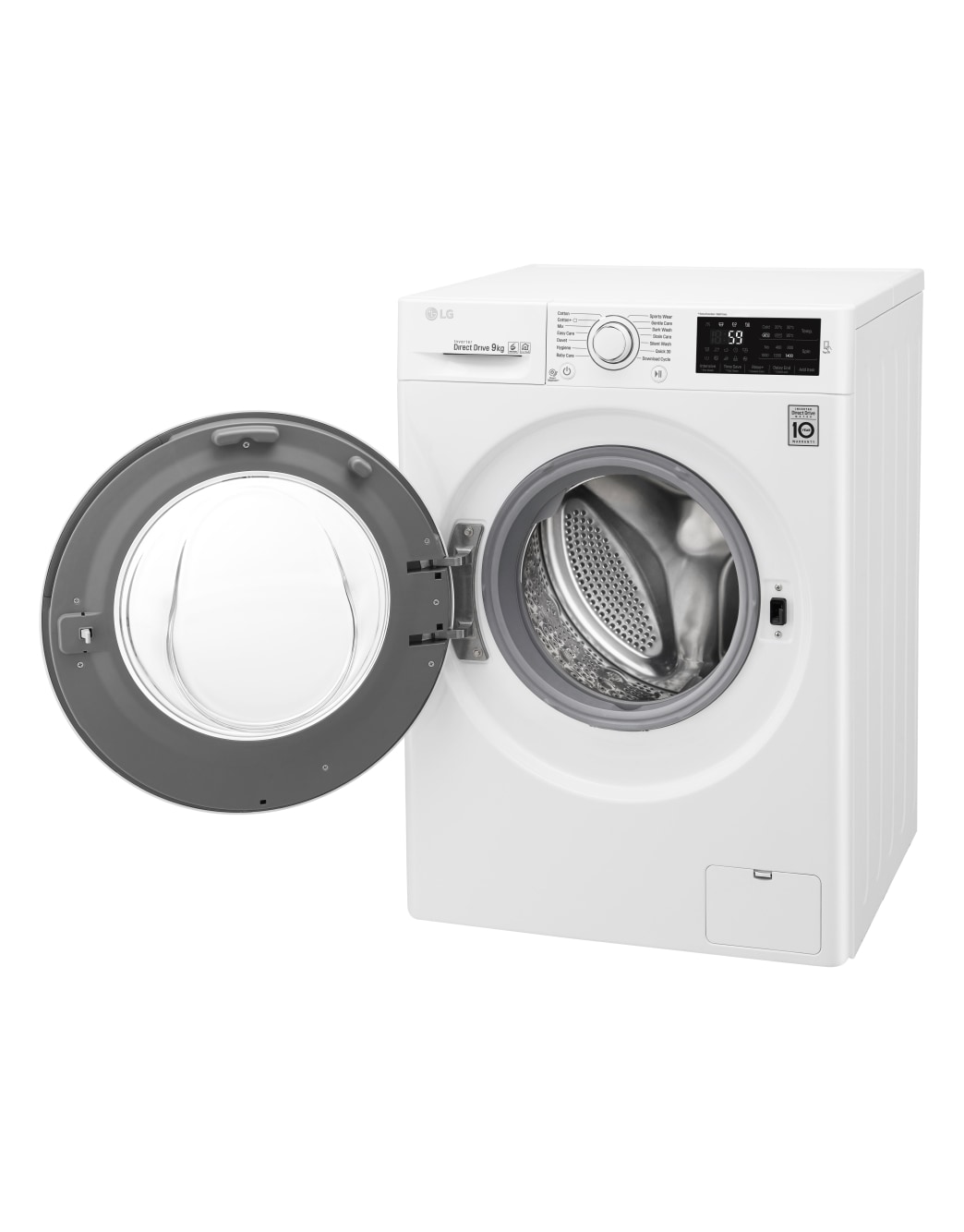 LG Πλυντήριο Ρούχων 9kg Inverter Direct Drive™ F4J6VN0WLG Ελλάς