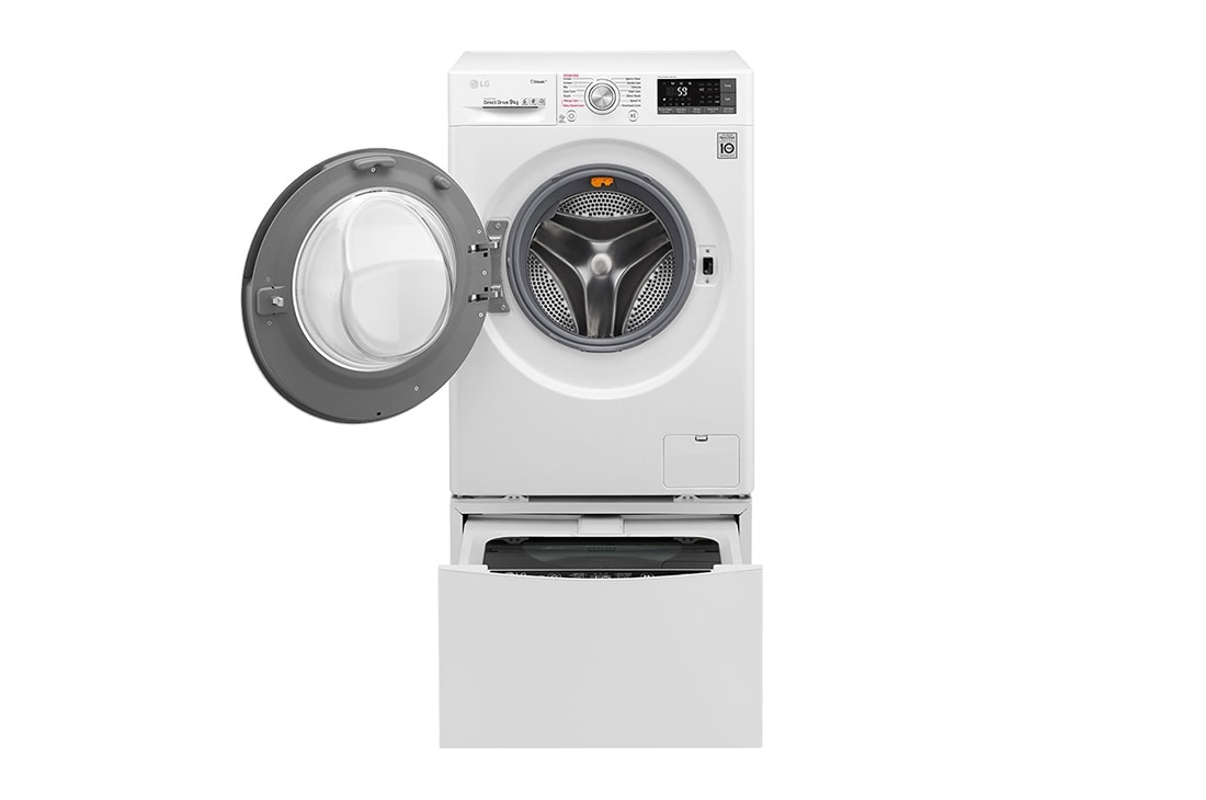 LG Πλυντήριο Ρούχων TWINWash™ 9 + 2 kg Ατμού, F4J7VY2WD + F8K5XN3, thumbnail 4