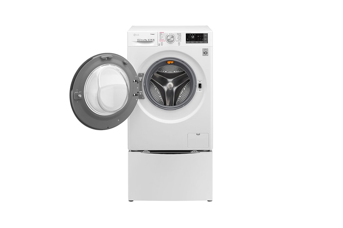 LG Πλυντήριο Ρούχων TWINWash™ 9 + 2 kg Ατμού, F4J7VY2WD + F8K5XN3, thumbnail 5