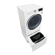 LG Πλυντήριο Ρούχων TWINWash™ 9 + 2 kg Ατμού, F4J7VY2WD + F8K5XN3, thumbnail 7