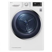 LG Στεγνωτήριο 8kg Υβριδικό με αντλία θερμότητας, RC80U2AV3W, thumbnail 1