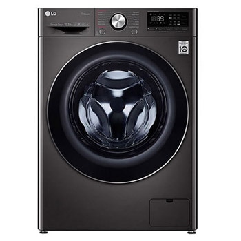 Πλυντήριο Ρούχων 10.5kg Μαυρο Ατσάλι A+++ Ατμού TurboWash™360˚ AI DD™1