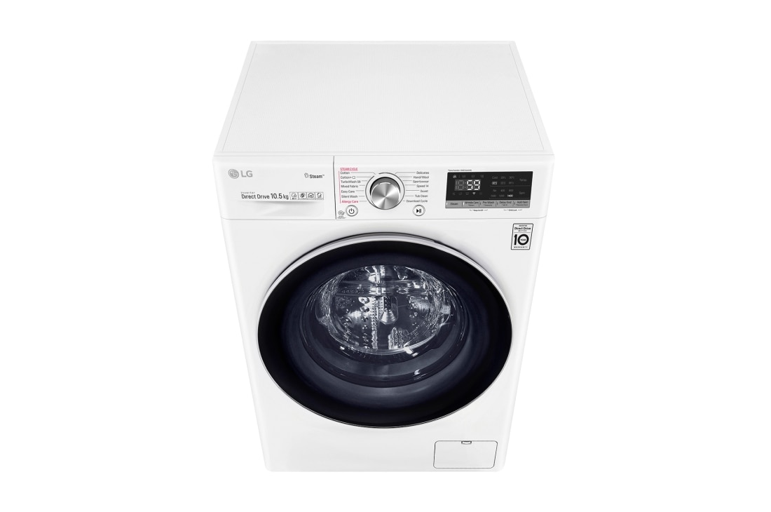 LG Πλυντήριο Ρούχων 10.5kg,  AI DD™, Ατμού, TurboWash™ , F4WV710P1, thumbnail 10