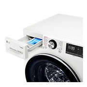 LG Πλυντήριο Ρούχων 9kg, AI DD™, Ατμού, TurboWash 360™  , F4WV909P2, thumbnail 5