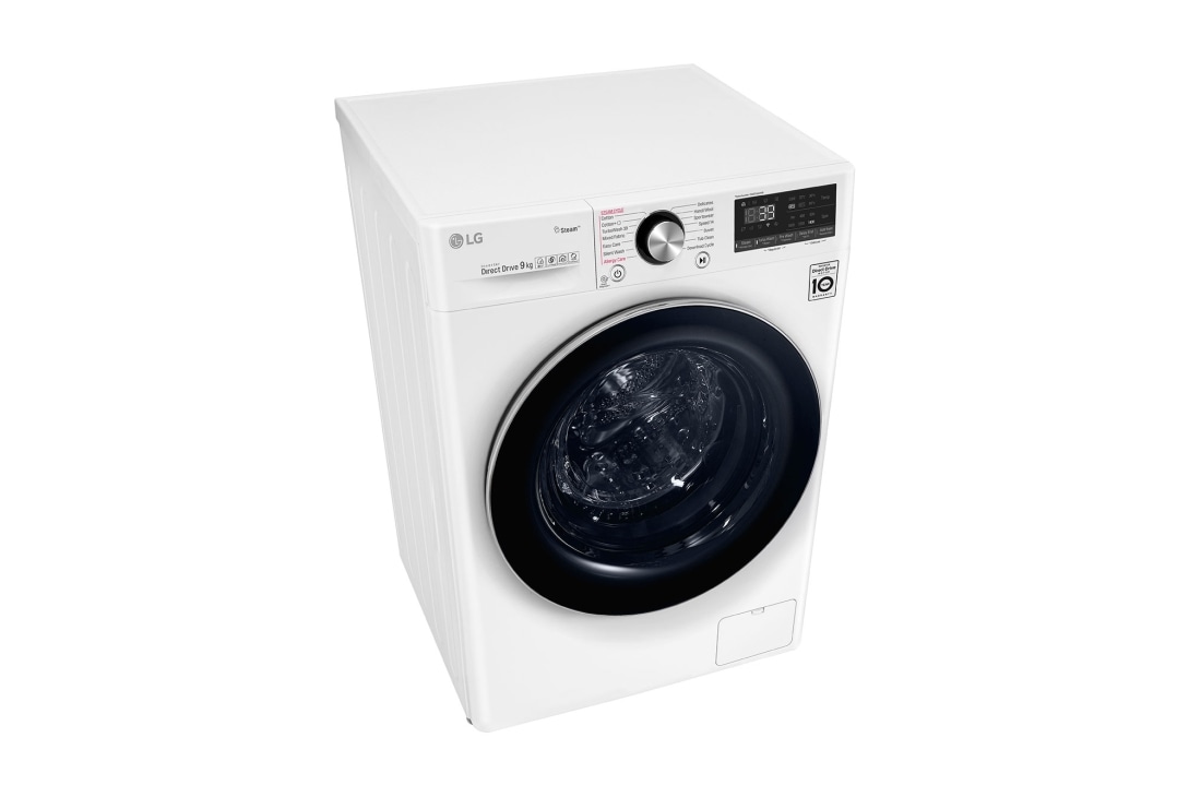 LG Πλυντήριο Ρούχων 9kg, AI DD™, Ατμού, TurboWash 360™  , F4WV909P2, thumbnail 8