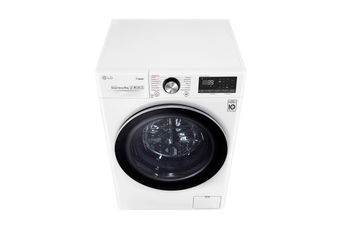 LG Πλυντήριο Ρούχων 9kg, AI DD™, Ατμού, TurboWash 360™  , F4WV909P2, thumbnail 10