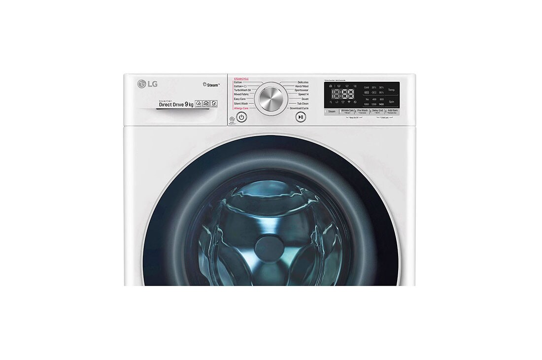LG Πλυντήριο Ρούχων 9kg, AI DD™, Ατμού, TurboWash™ , F4WV709P1, thumbnail 4