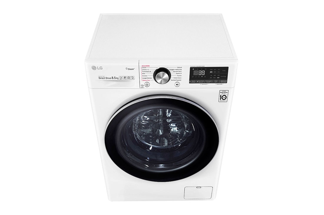 LG Πλυντήριο Ρούχων 8.5kg, AI DD™, Ατμού, TurboWash 360™  , F2WV9S8P2, thumbnail 10