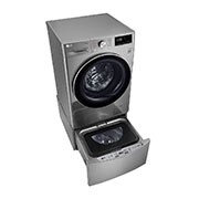 LG Πλυντήριο Ρούχων 8kg,  AI DD™, Ατμού, TurboWash™, F4WV708P2T, thumbnail 10