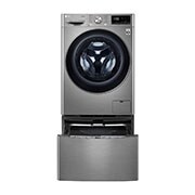 LG Πλυντήριο Ρούχων 8kg,  AI DD™, Ατμού, TurboWash™, F4WV708P2T, thumbnail 8