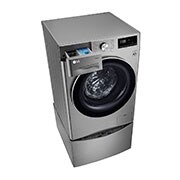 LG Πλυντήριο Ρούχων 8kg,  AI DD™, Ατμού, TurboWash™, F4WV708P2T, thumbnail 9