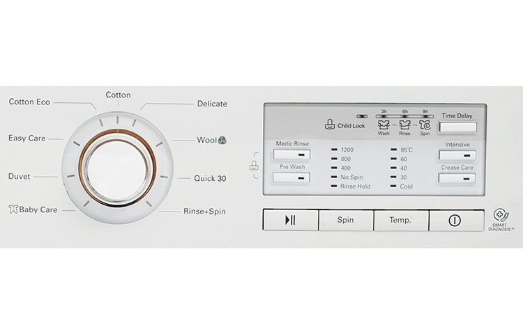 LG Πλυντήριο ρούχων 6 Motion Direct Drive, 7 κιλά χωρητικότητα, 1000 στροφές, F10B9QD, thumbnail 4