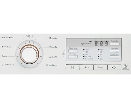 LG Πλυντήριο ρούχων 6 Motion Direct Drive, 7 κιλά χωρητικότητα, 1000 στροφές, F10B9QD, thumbnail 4