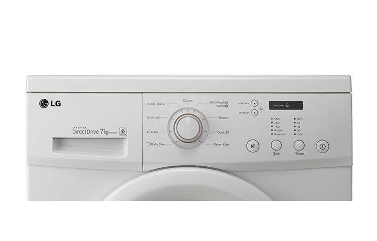 LG Πλυντήριο ρούχων με 7 κιλά χωρητικότητα, 1000 στροφές, F10C3QD, thumbnail 4