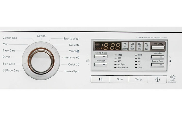 LG Πλυντήριο ρούχων 8kg με τεχνολογία 6 Motion Direct Drive, F12B8TD, thumbnail 4