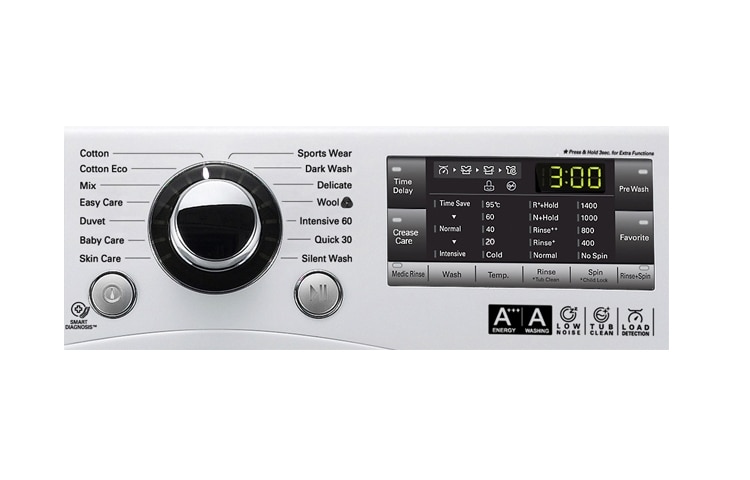 LG Πλυντήριο ρούχων 6 Motion Direct Drive, 8 κιλά χωρητικότητα, 1400 στροφές, F14A8TDA, thumbnail 3