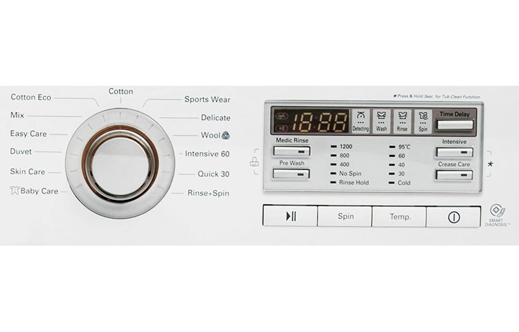 LG Πλυντήριο ρούχων 6 Motion Direct Drive, 8 κιλά χωρητικότητα, 1400 στροφές, F14B8TDA, thumbnail 4