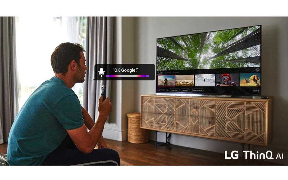 With an LG TV, you can easily access Google Assistant with just your voice | More at LG MAGAZINE