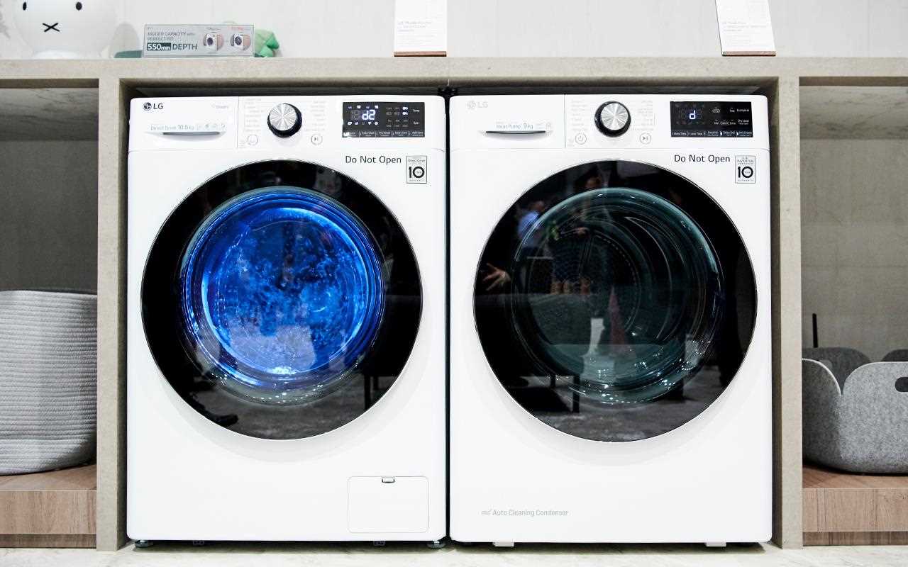 The LG AI Washer and Dryer were on show at IFA 2019 | More at LG MAGAZINE