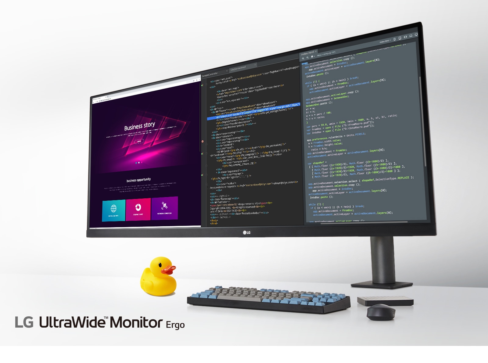 LG UltraWide Monitor Ergo, LG UltraFine™ Display Ergo και LG UltraGear™ Ergo