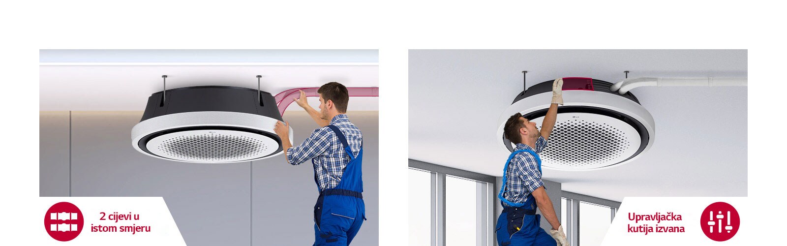 Jednostavna ugradanja i održavanje