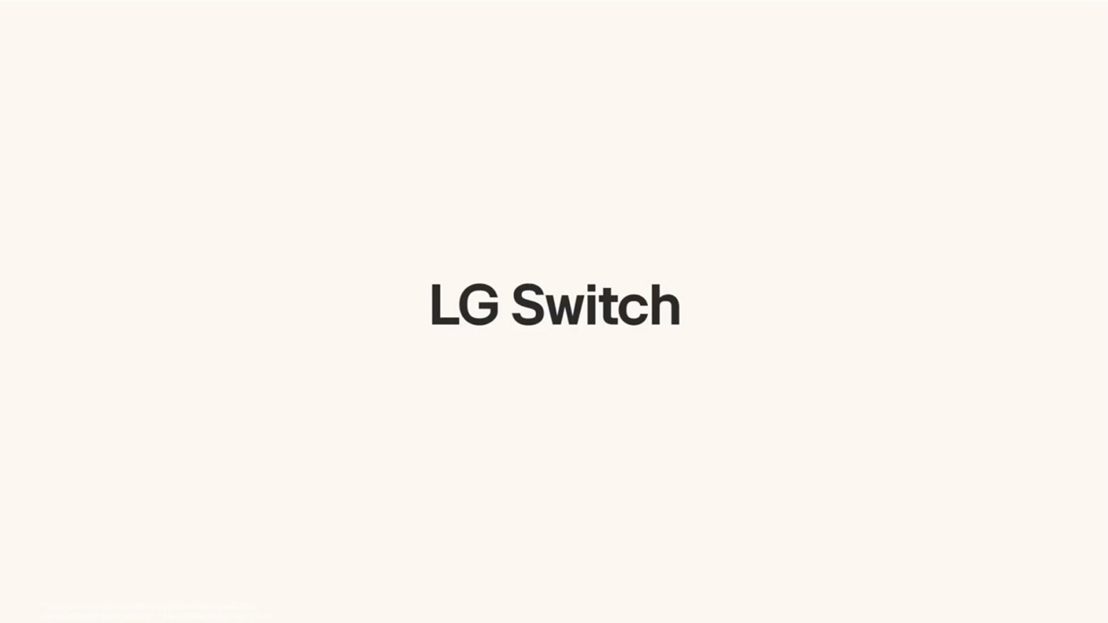 Ovaj videozapis prikazuje kako podesiti monitor pomoću aplikacije LG Switch.