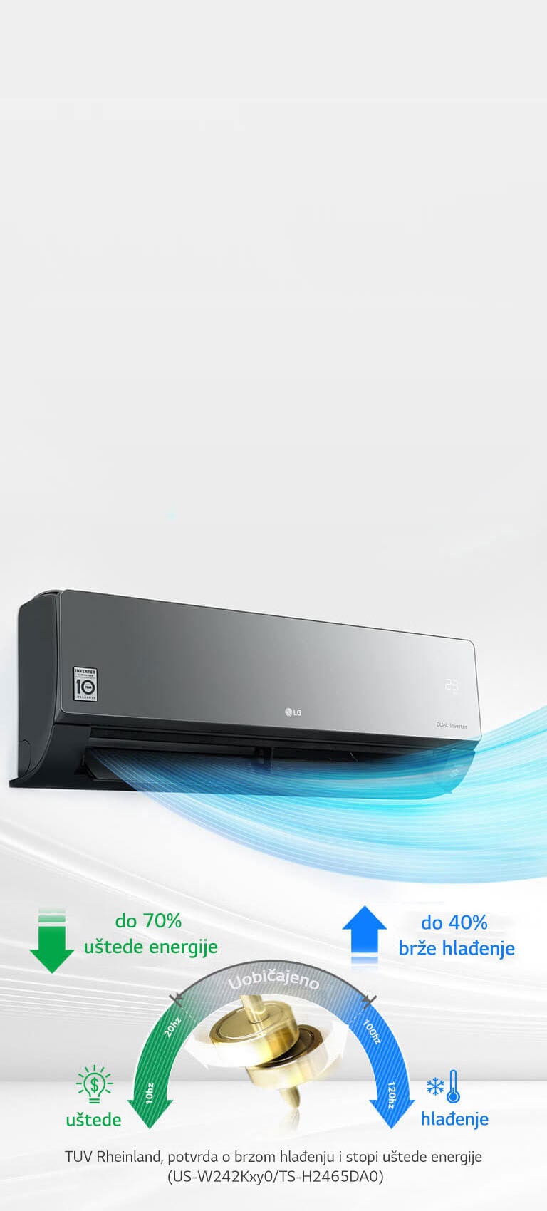 Ušteda energije i brzo hlađenje<br>2