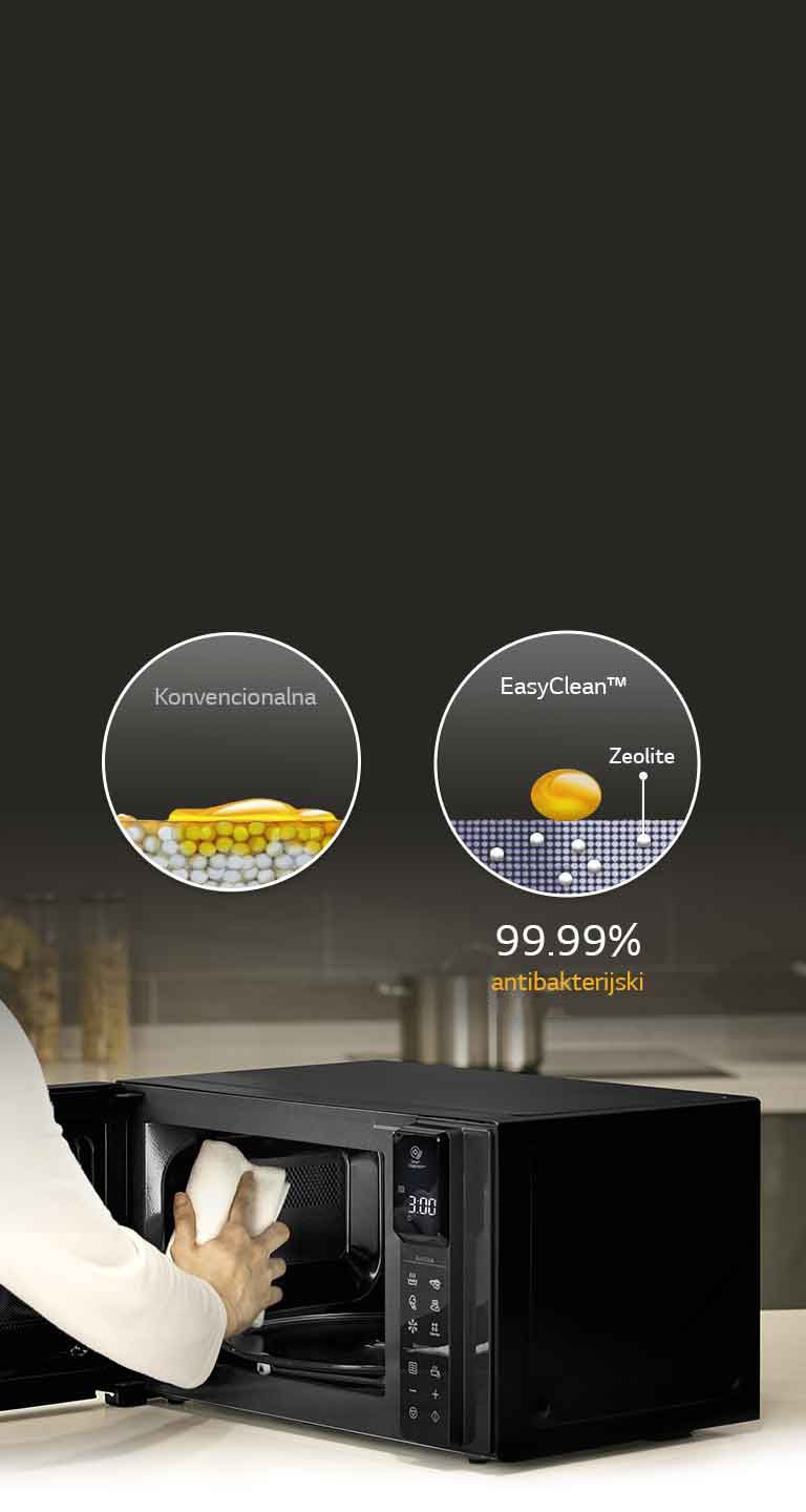 99,99% Anti-Bacterial EasyClean™<br>2