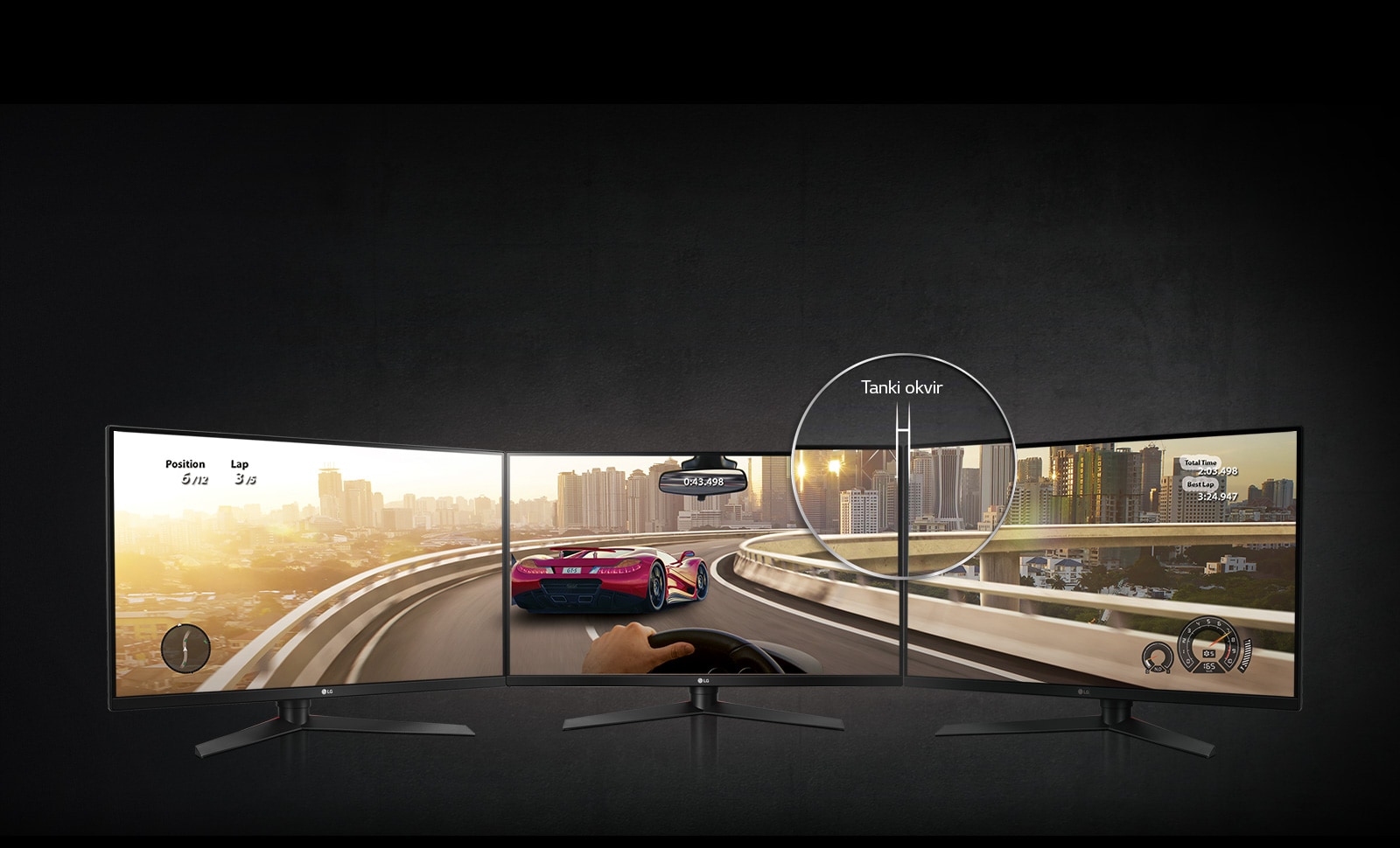 Užitak igre uz dizajn gotovo bez obruba s 3 strane1