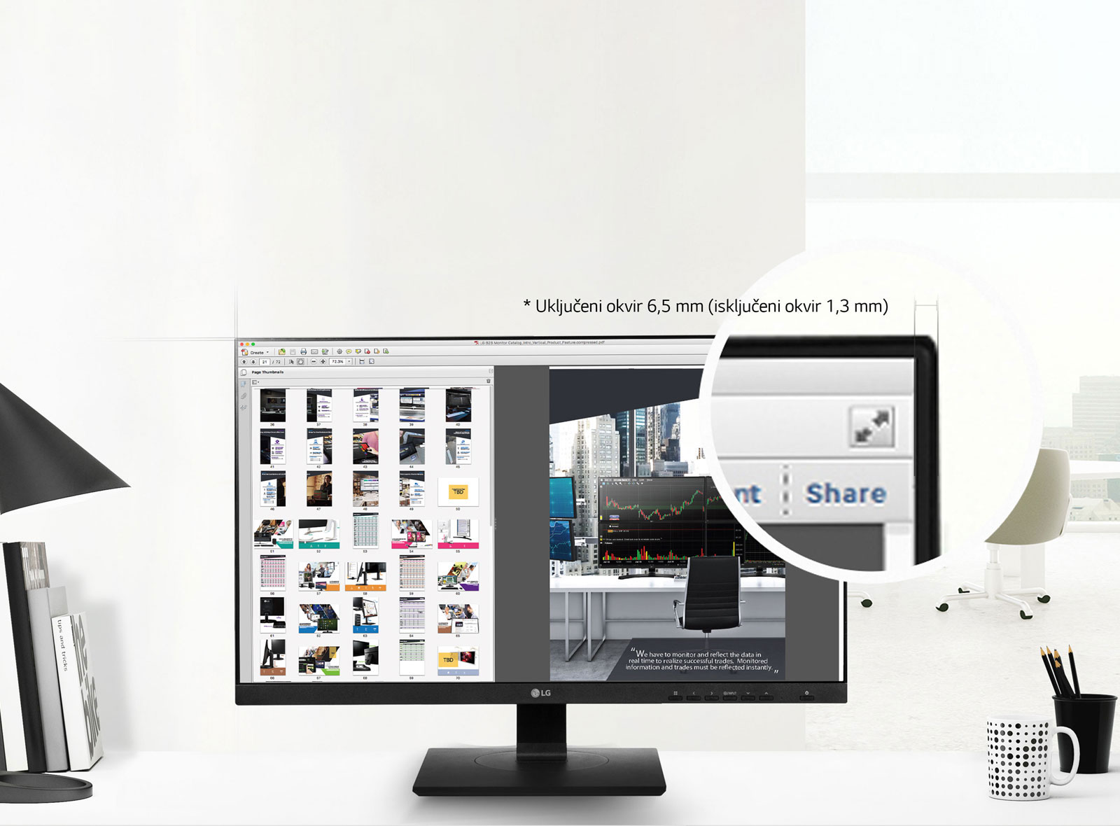 Intezivan doživljaj dizajna gotovo bez obruba<br>1