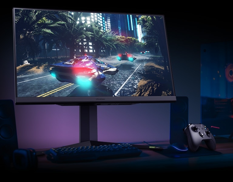 Monitor prikazuje pokretne slike visoke kvalitete.